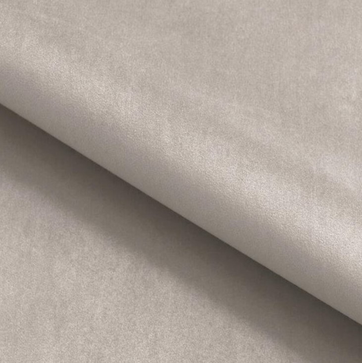 Jasno szara pufa 80cm z dużym schowkiem i przeszyciami - obrazek 4